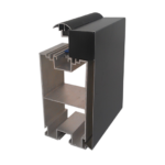 Ortgangblech Höhe 250mm