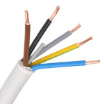 Kabel NYM-J 5x4mm² starr grau