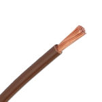 Kabel H07V-K 1x10mm² flexibel braun
